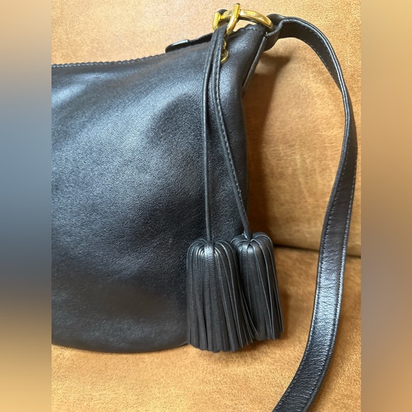 LOEWE Crossbody Leather Bag with Tassel - Picture 2 of 14